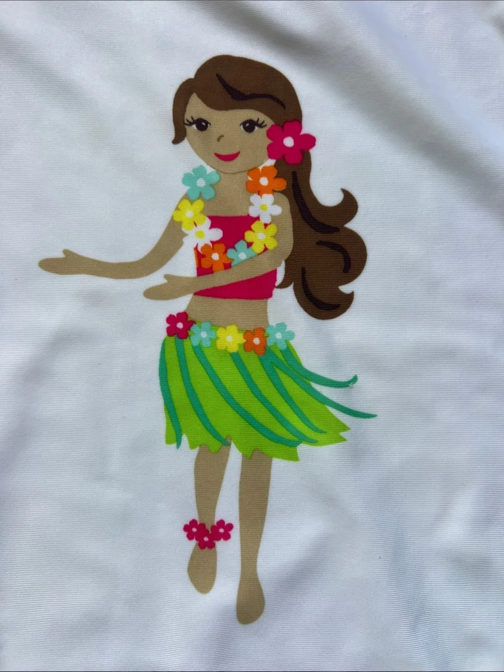 Gymboree Girls Multicolor Floral 3-Piece Summer Swim Set Size 8